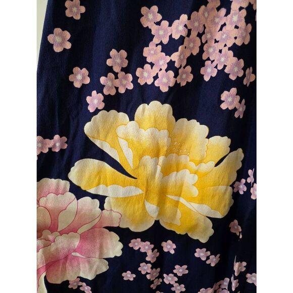 Stanley Koshak + Hanae Mori Vintage Dress Maxi M - Picture 11 of 12